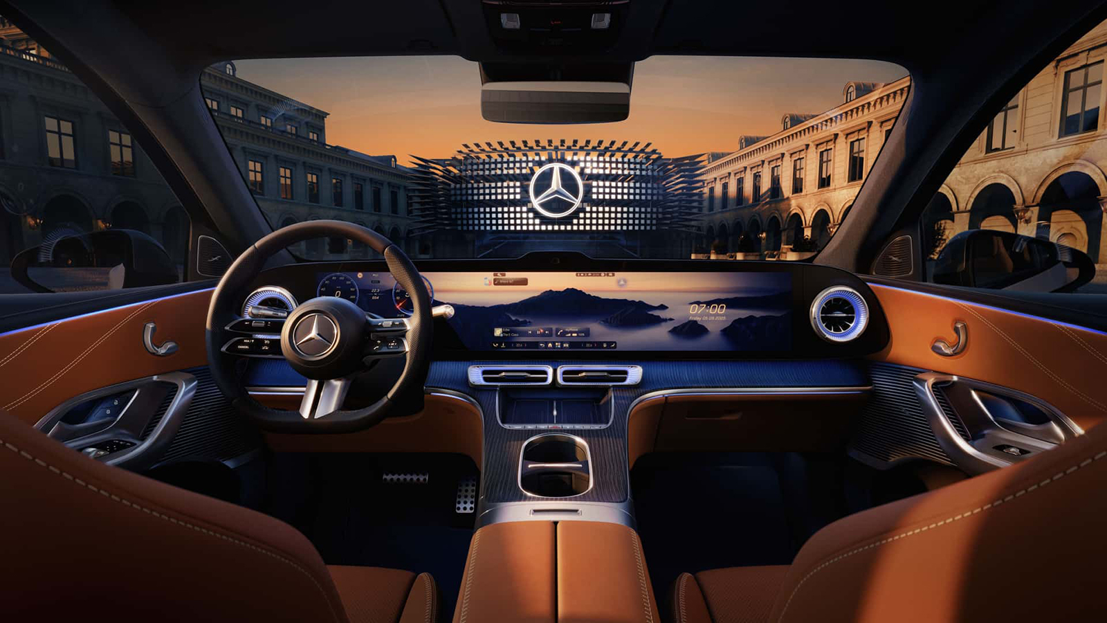 Η νέα ηλεκτρική Mercedes GLC λανσάρει ταμπλό που είναι όλο οθόνη!